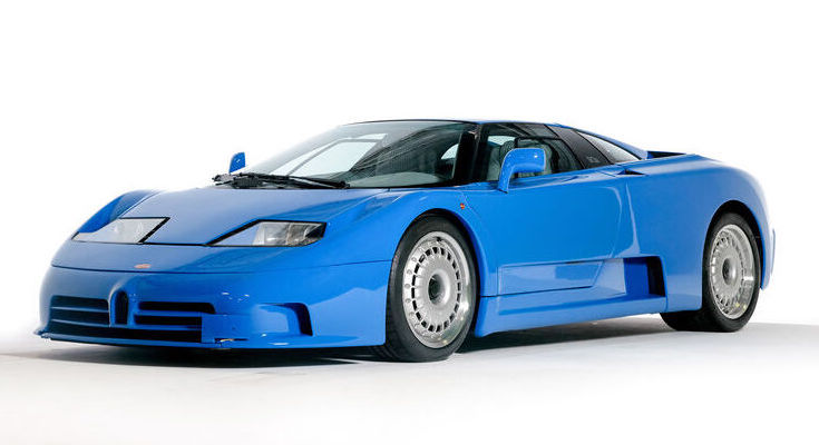 Bugatti EB 110 GT, la supercar che svetta