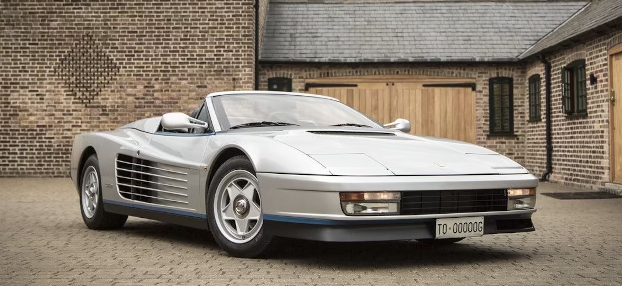 Ferrari Testarossa spider… una stupenda “Rossa Argentata”