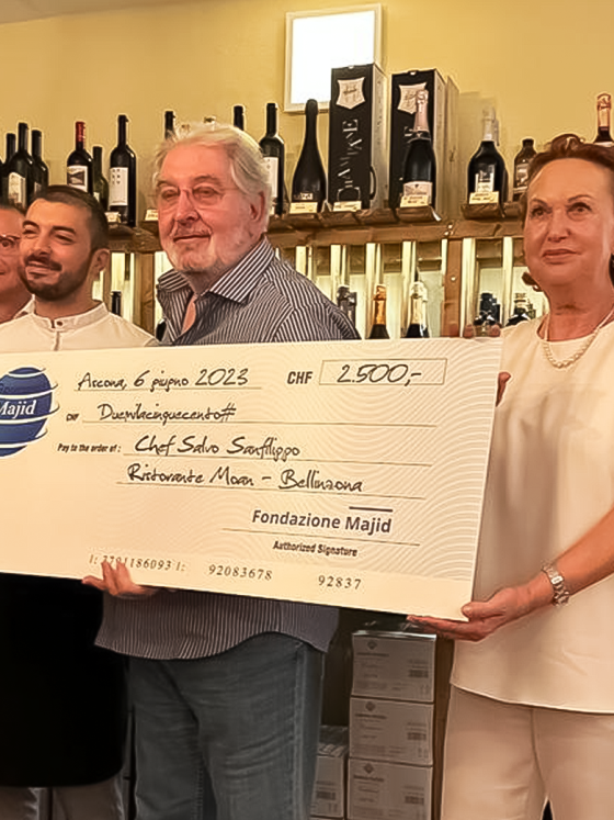 Gourmet Majid 2023 premia lo Chef  Salvo Sanfilippo