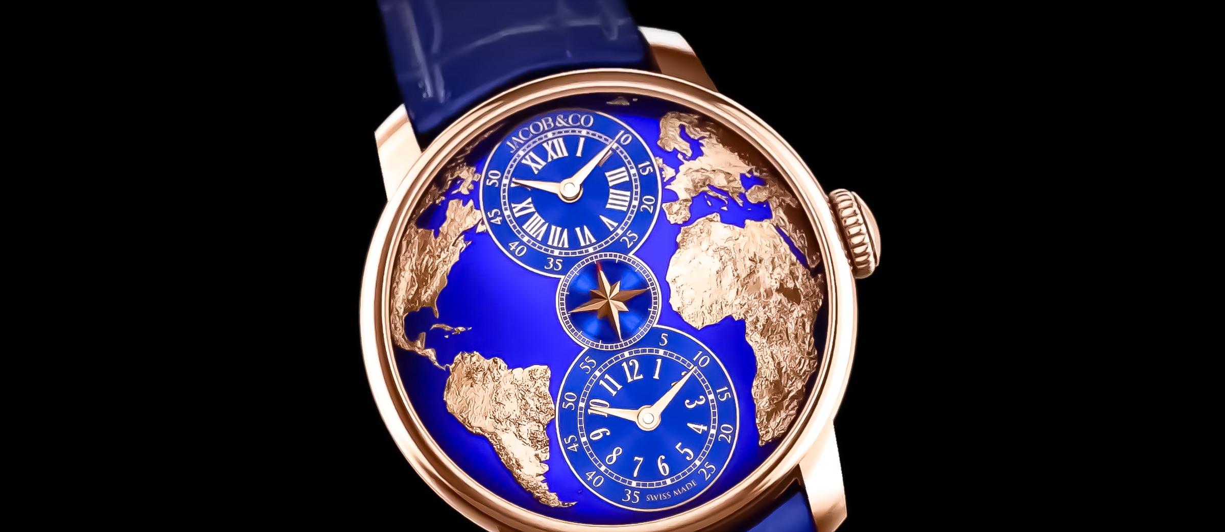 Il mondo al polso: Jacob & Co Dual Time Zone