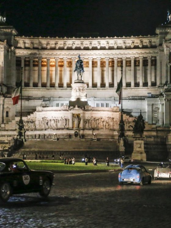 Roma al centro della corsa più bella del mondo “La Mille Miglia 2025”
