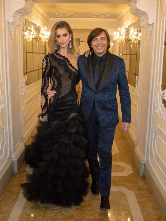 Anton Giulio Grande alla Milano Fashion Week con la collezione dedicata a Frida Kahlo