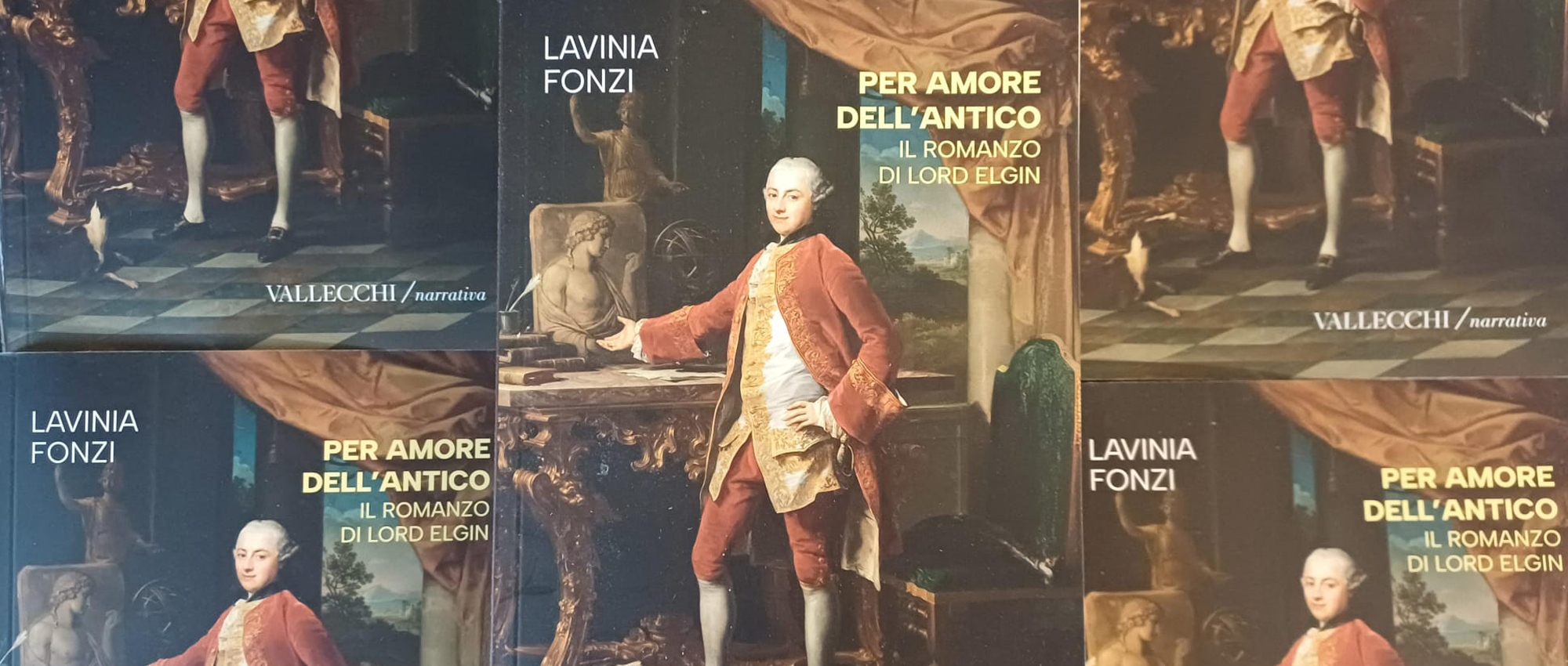 Per amore dell’antico:  il nuovo romanzo di Lavinia Fonzi